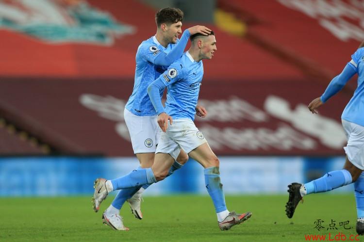 福登近两个赛季贡献4次传射,同期只有四人比他多