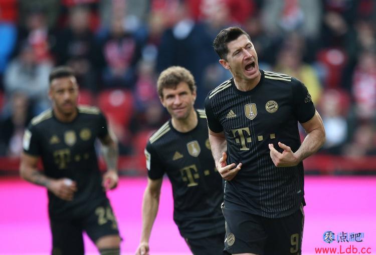 强大火力!拜仁2021年共9场德甲比赛至少打进5球