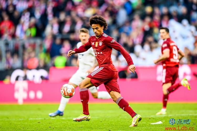 萨内本赛季25场10球10助攻,已追平上赛季44场数据