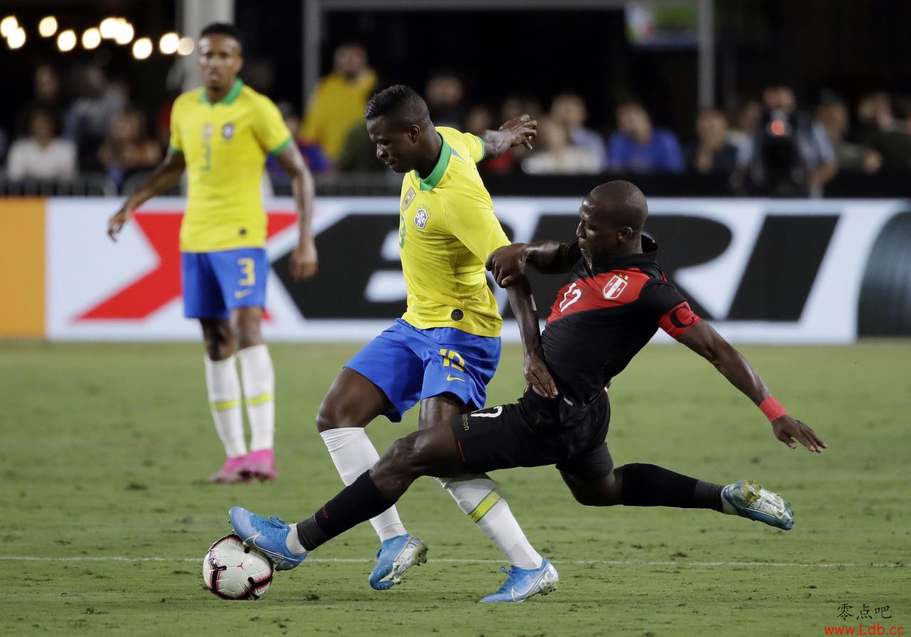 每体:巴西对阵厄瓜多尔,维尼修斯及埃莫森等替补球员有望首发