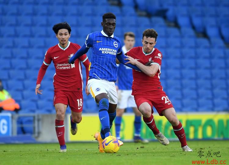 多家媒体:利物浦持续关注布莱顿中场比索马,枪手也对他感兴趣