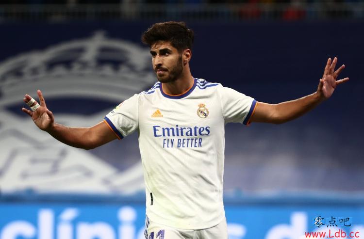 ABC:阿森西奥对自己的现状感到不满,但不打算冬窗就离开皇马