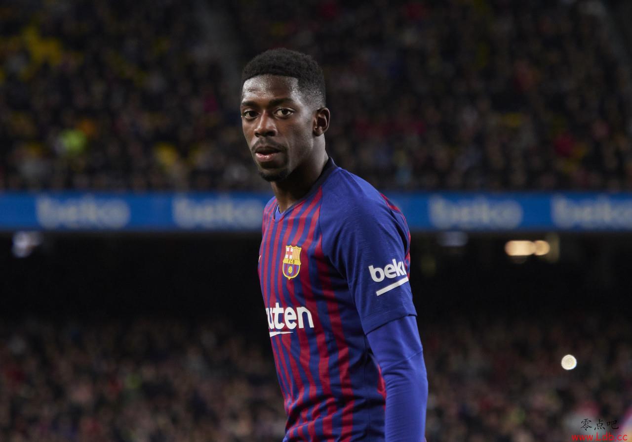 每体:登贝莱已伤愈恢复合练,周末可出战阿拉维斯