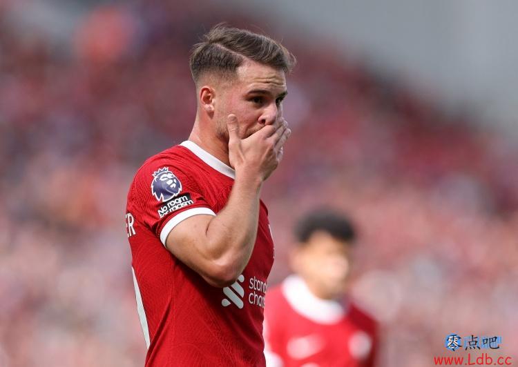 英媒:利物浦可能对麦卡红牌上诉,主裁判仅有8场顶级执法经验