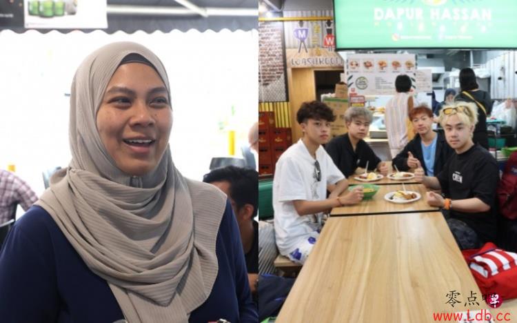 新媒:桑尼椰浆饭摊位人潮渐退,他的妻子为人潮向周边居民致歉